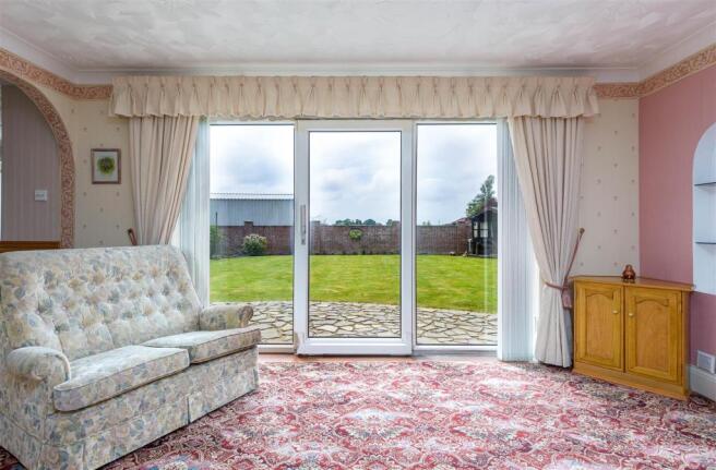 View out of lounge