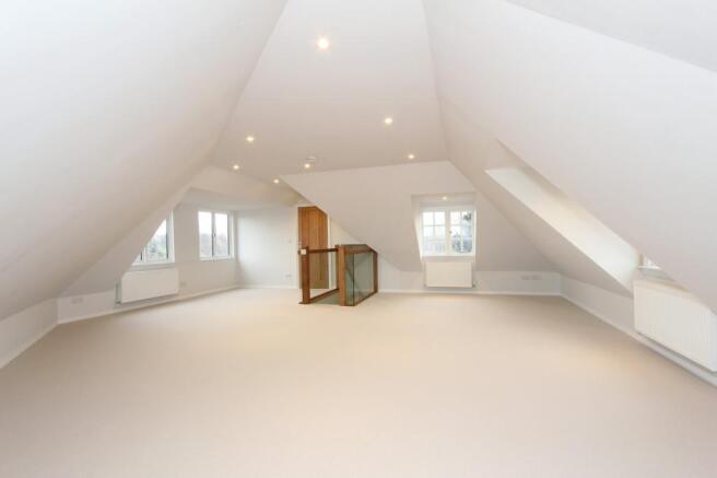 Top floor bedroom