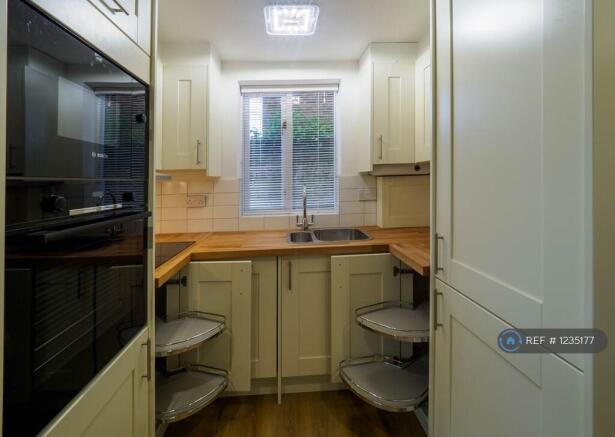 Kitchen Showing Storage