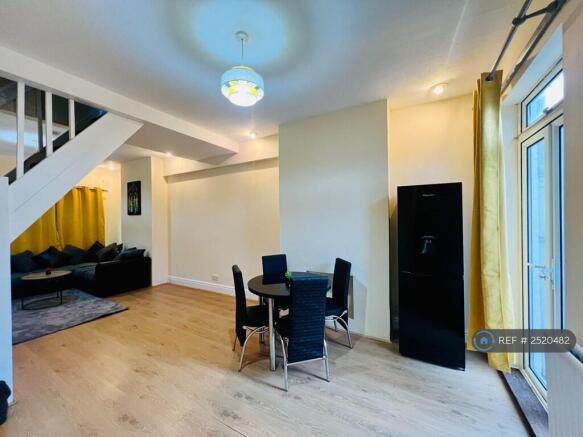 Living Room And Dining Area