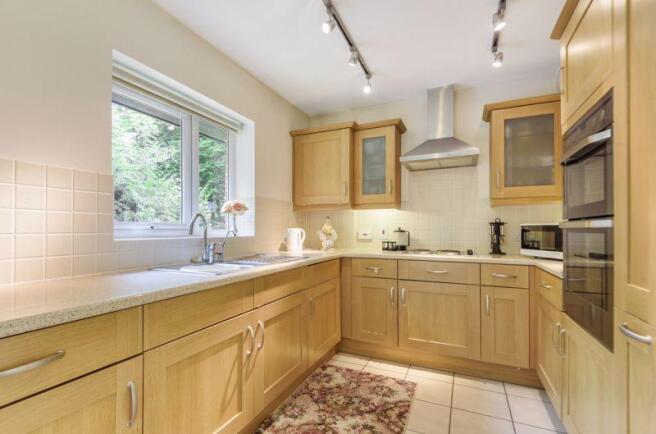 Spacious and light kitchen