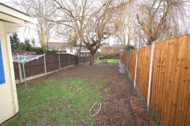 Large Rear Garden