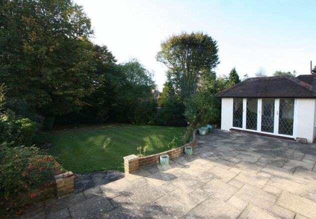 Rear garden