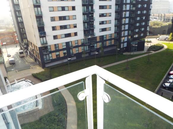 Balcony side view