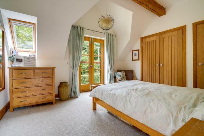 Bedroom 3 with fitted wardrobes