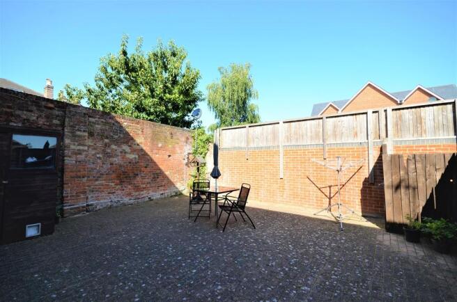Rear garden