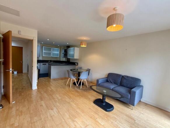 Open plan living, kitchen diner