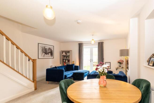 OPEN PLAN KITCHEN DINER AND LIVING ROOM