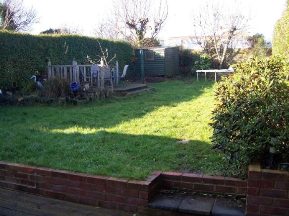 Rear garden