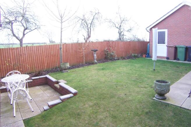 Rear garden