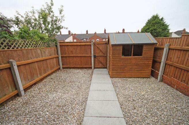 Rear garden