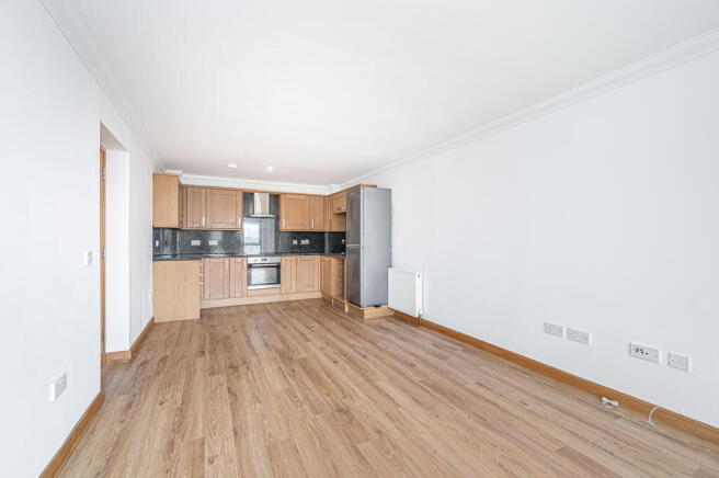 Lounge with open plan Kitchen