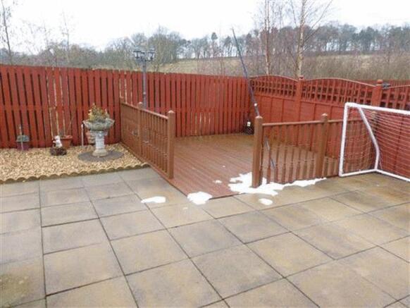 Rear garden