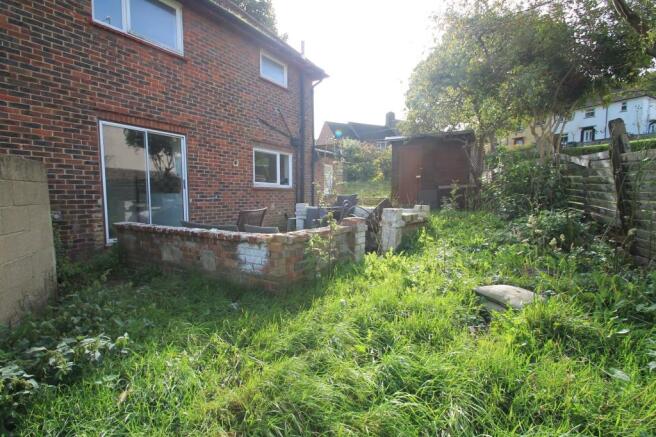Rear garden