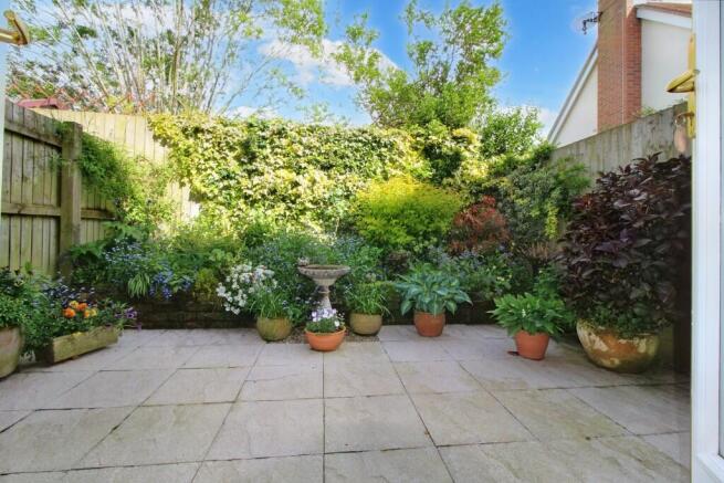 Rear enclosed garden