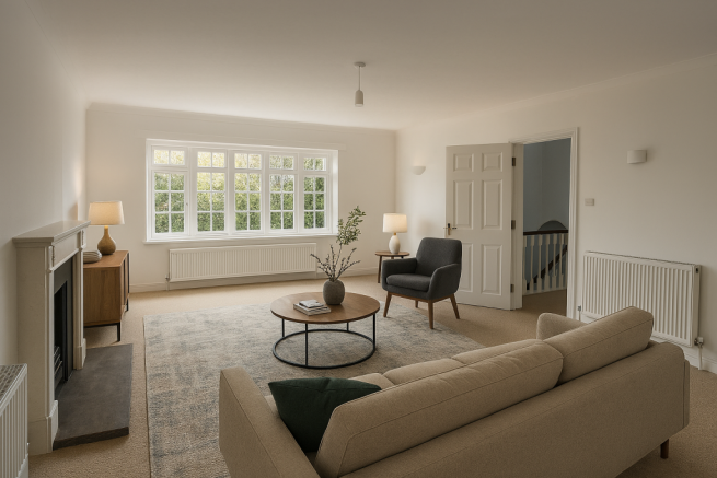 Digitally Dressed Bedroom