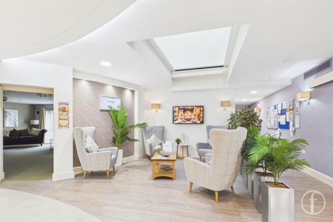 Reception seating/area
