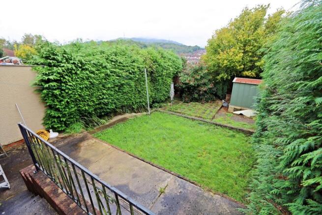 Enclosed rear garden