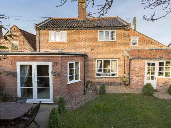 rear of house