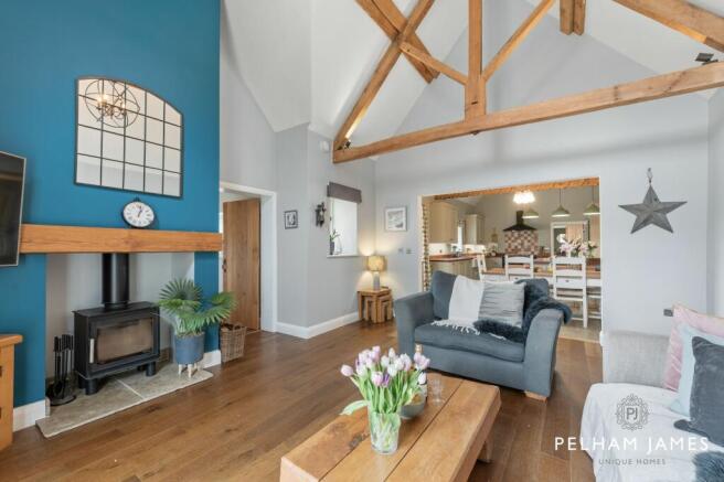 Sitting Room, The Barn, Upper Benefield