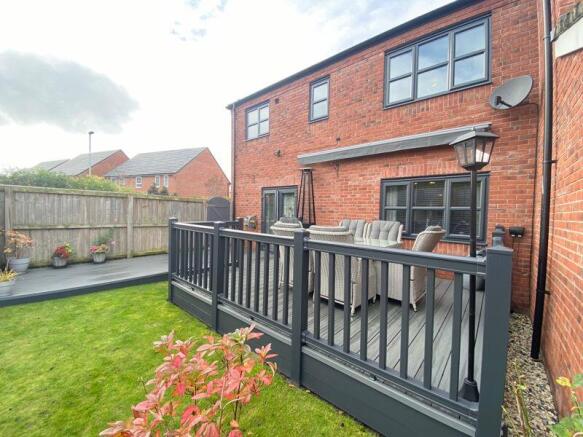 Quality Decking/Seating Area