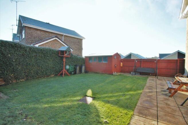 Rear garden
