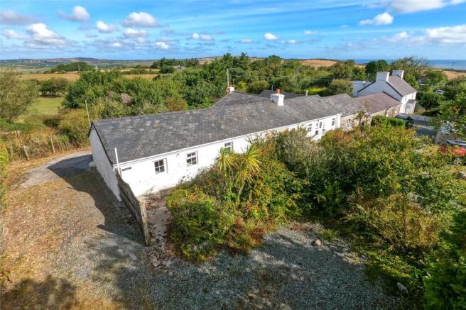 2-bed semi-detached on Mynydd Bodafon, Llannerch-y-Medd, Isle of Anglesey, LL71, £160,000
