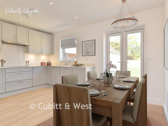 Kitchen/Diner Staged