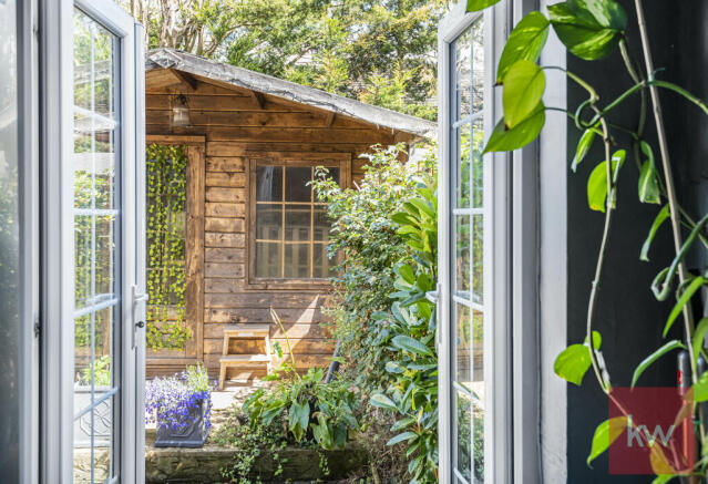 French Doors From Breakfast Room