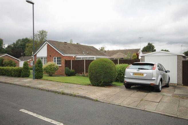 Rear and Driveway