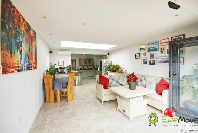 Kitchen/Dining/Living