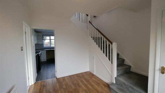 Hall, stairs &
