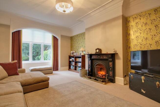 Three reception rooms