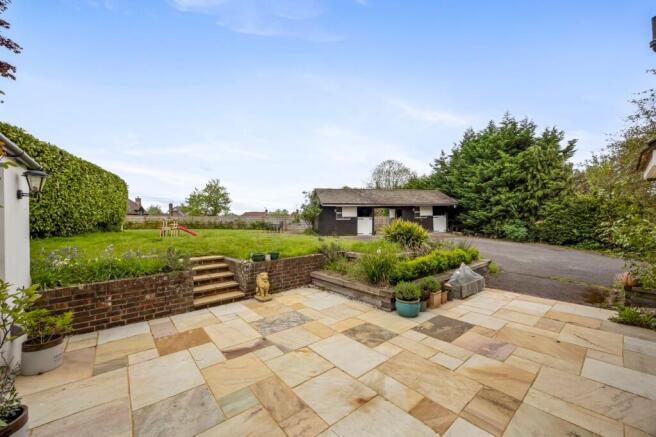 Rear garden