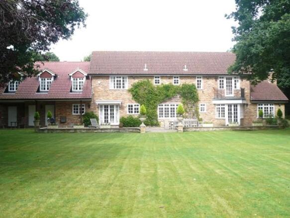 Rear of Property