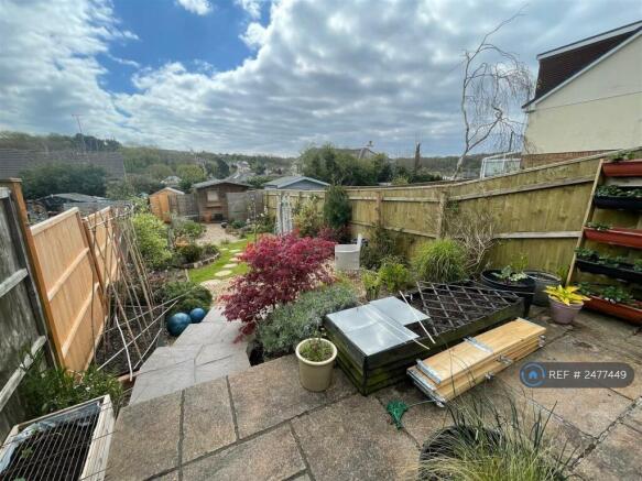 Garden View From Bedroom Window.