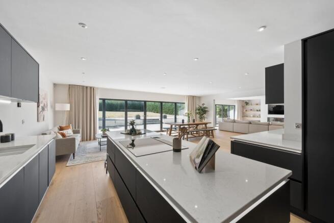 Kitchen-Dining-Living Area