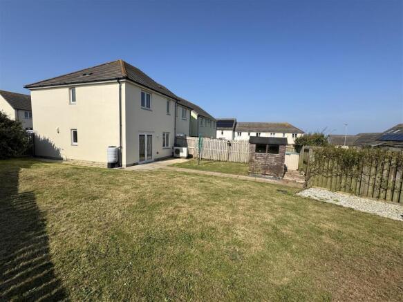 Rear with large garden