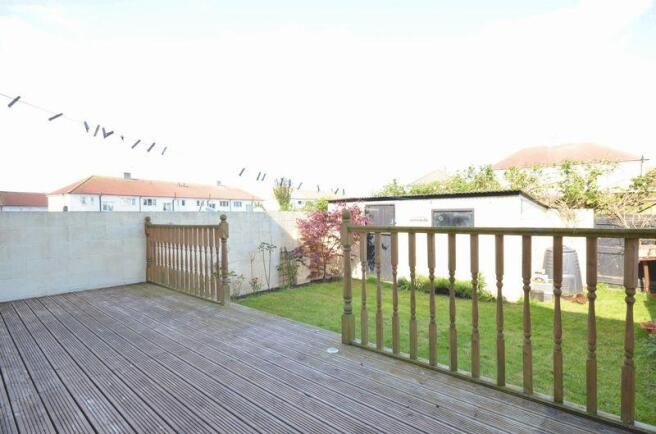 Rear garden
