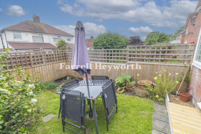 Rear garden