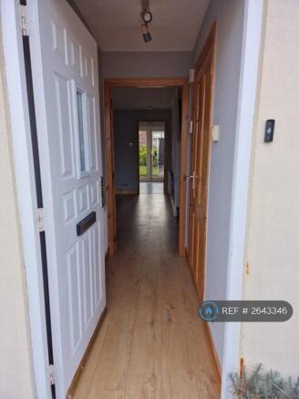 View From Front Door Through To Garden
