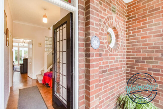 Entrance porch