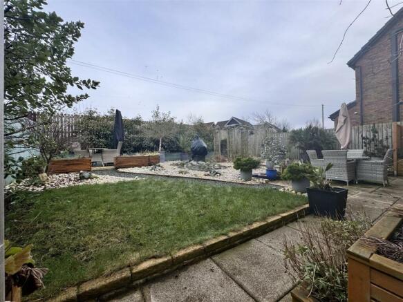 Rear garden