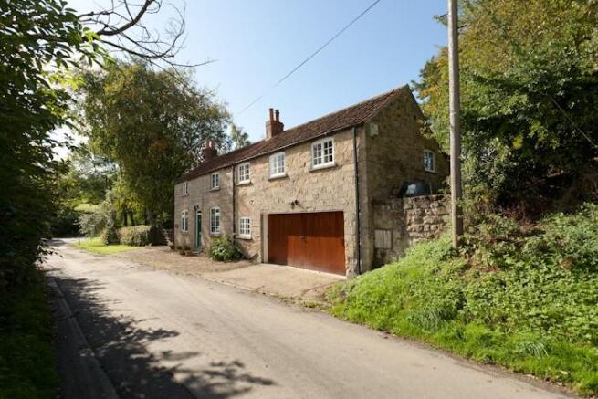 house and garage
