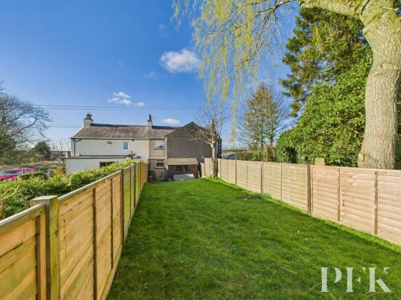 Rear garden