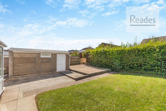 Rear garden