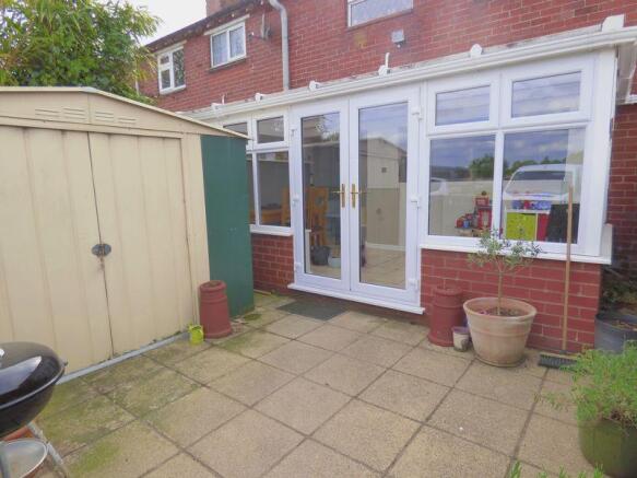 Rear Patio