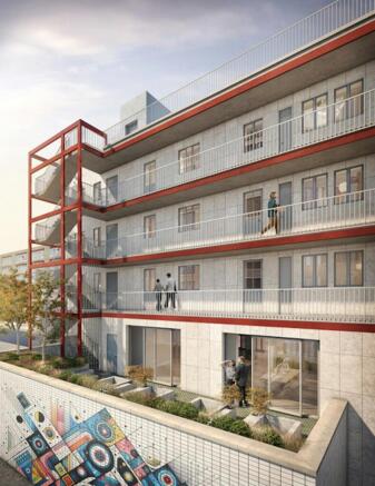 5225 C02 Exterior Courtyard Stage07 With Street 