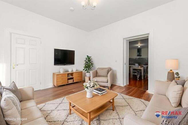 Virtually Staged Lounge