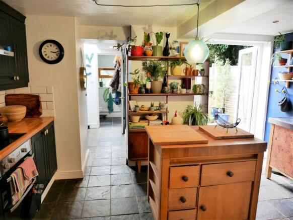 Kitchen into utility